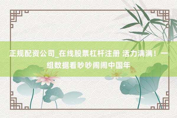 正规配资公司_在线股票杠杆注册 活力满满!一组数据看吵吵闹闹中国年
